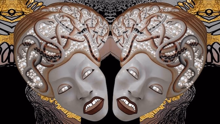 To produce pearls, one must first be sated with flowers.